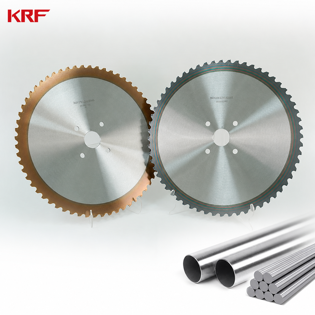 TCT and Cermet cold saw blades for industrial metal cutting